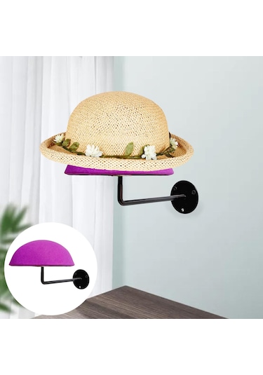Suntek Oturma Odası Için Dayanıklı Modern Şapka Vitrin Mor