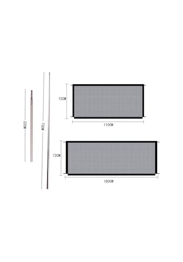 Jialan Evcil Hayvan Bariyer Ağı, Bebek Güvenlik Kapısı File