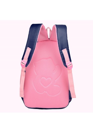 Sones 3 Psc/sets Genç Kızlar İçin Moda Okul Sırt Çantası Koyu Mavi