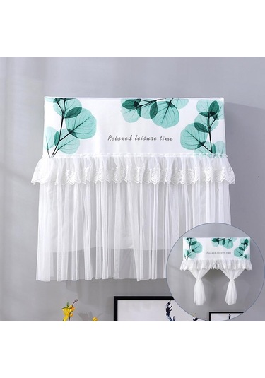 Sones Toz Geçirmez Ve Doğrudan Üflemeye Karşı Basit Rüzgar Asma Makinesi Klima Ay Örtüsü Almayın, Boyut: Genişlik 98 Kalınlık 20 Yükseklik 90 Cm Yuvarlak Yaprak