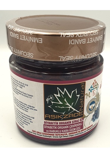 Aşıkzade Natural Diyabetik Şiraz Özü 265 G