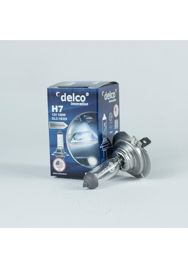 Delco U.s.a H7 Far Ampulü 12 Volt 100w Fazla Işık 10 Adet