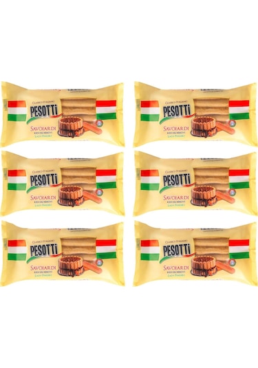 Pesotti Kedi Dili Bisküvi 200 Gr X 6 Adet