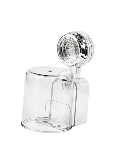 Bosphorusboutique02 Argent Renk Suntek Vantuz Diş Fırçası Tutucu Ev İçin Çok Kullanışlı Diğer