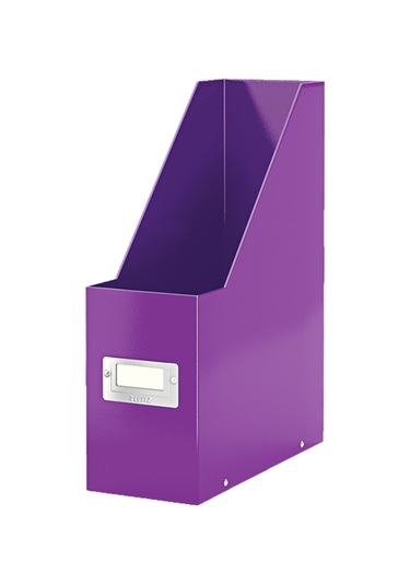 Leitz Wow C&s Karton Kutu Klasör Metalik Mor 60470062
