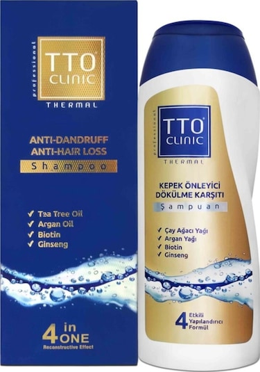 Tto Clinic Kepek Önleyici ve Dökülme Karşıtı Şampuan 400 ML