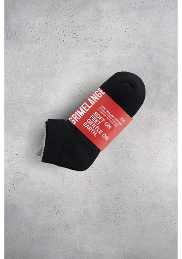 EARIEN Kadın Organik Pamuklu 3 Lü Paket Çok Renkli Çorap