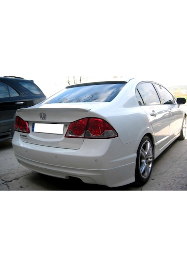 Honda Civic Fd6 Bagaj Üstü Spoyler 2006-2012 Plastik/Boyası