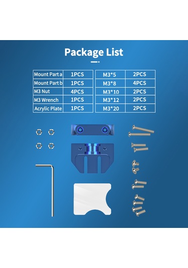 Suofeng Tam Metal V6 Ve V6 Volcano Çoklu Montaj Sistemi - Creality 3d Yazıcılar İçin