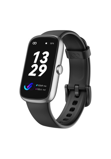 Geeroyoo Anyloop Alb1 Akıllı Saat, Ip68 Su Geçirmez, Kalp Atımı-kan Oksijeni-uyku İzleyici, 20+ Spor Modu, 1.47 İnç Hd Dokunmatik Ekran, Kadın Takvimi, Erkek-kadın Siyah