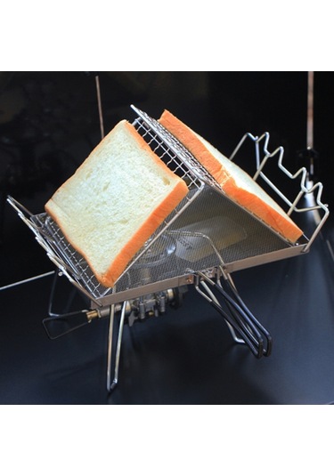 Kamp Paslanmaz Çelik Ekmek Rafı Katlanır Taşınabilir Barbekü Izgara Rafı Fda Yok Bpa Içermez Çok Renkli