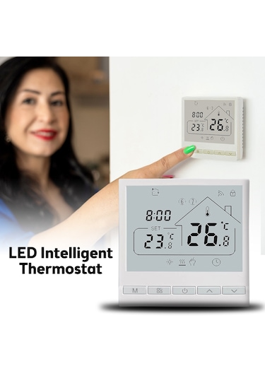 Vkemall 5+2 Wifi Akıllı Termostat