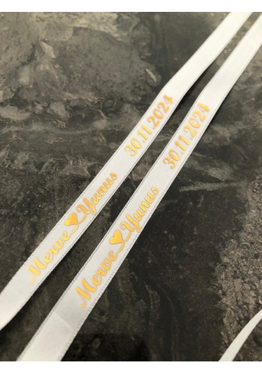 İsimli Söz Nişan Kurdelesi B-3