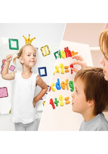 Yifomall 0.55mm Pet Manyetik Beyaz Tahta, Ofis/okul İçin Hızlı Kurulum, Sade Yazı, Silme Izaresiz, 45x30cm Paketli Beyaz