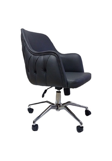 Ofis büro Koltuğu Örümcek Yıldız Ayaklı Antrasit Renk Kapitone De