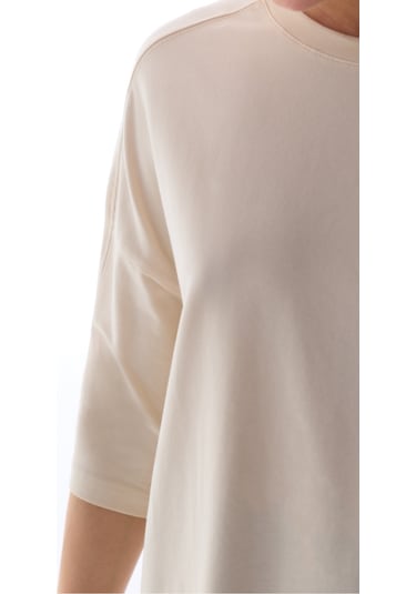 Penti Taş Rengi Cotton Oversize Tişört