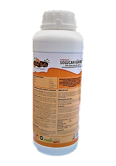 1 L %100 Organik Konsantre Vermisafa Sıvı Solucan Gübresi