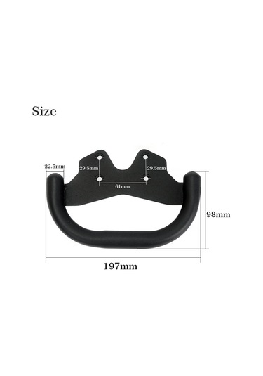 Junzhuodianpu Honda Cross Cub Cc110 Ja45 Ja60 İçin Motosiklet Cep Telefonu Destek Montaj Standı Navigasyon Kol Dayama Braketi