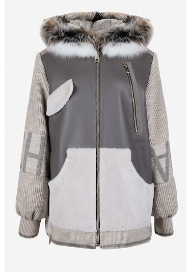 Valmenti Kadın Kürk Vizon Mont 616 5116 Bn Kurk Sk24/25 Vızon Vizon