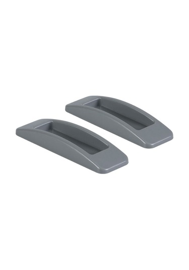 Yifomall Cam Kapı Ve Pencere İçin Zırhlı Yapıştırıcı, Çabuk Kurulum, Çaba Tasarrufu, Delme Yok, Gri 2 Adet , Abs Malzeme, Dayanıklı Tutucu