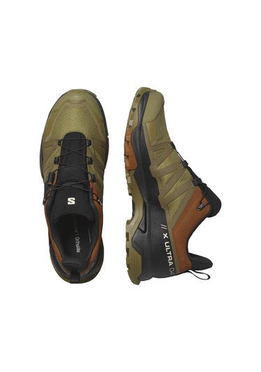 Salomon 476852 X Ultra 4 Gtx Gothic Olive/caramel Cafe/black Erkek Outdoor Ayakkabı Siyah
