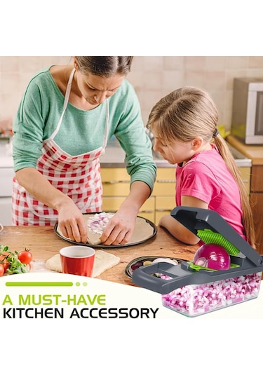 14/16 In 1 Dilimleme Sebze Gıda Parçalayıcı Sebze Kesici Domates Diğer
