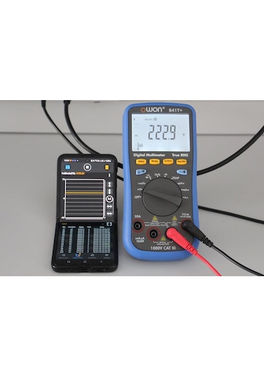 Owon B41t+ El Tipi Multimetre True Rms Bluetooth 4 1/25 Digit