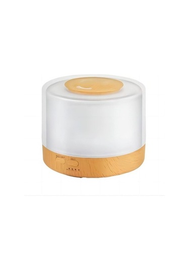 Agoodshop Al Yeşil 500ml Ultrasonik Aromaterapi Nemlendirici W05 Silindirik Uçucu Yağ Difüzörü