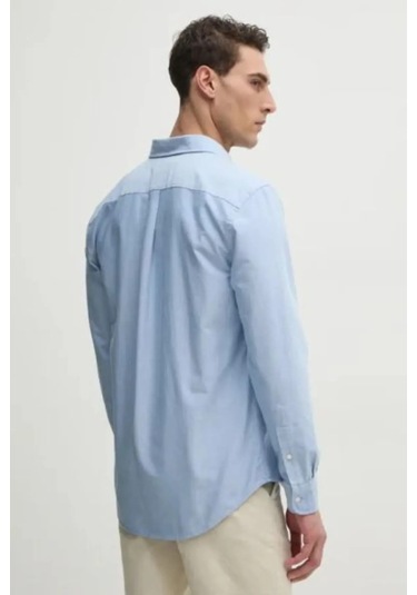 Herıtage Oxford Imd Rf Shırt Erkek Mavi Gömlek - Mw0mw39235 Mavi