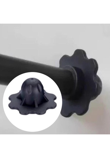 Dolıty Moon Sandalye Ayak Kılıfı Balıkçılık Veranda 18-mm Siyah Çok Renkli