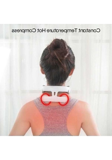 Tysm 4 Kafalı Servikal Masaj Aleti, Usb Şarjlı Beyaz, Novahub Mağazası Beyaz Beyaz