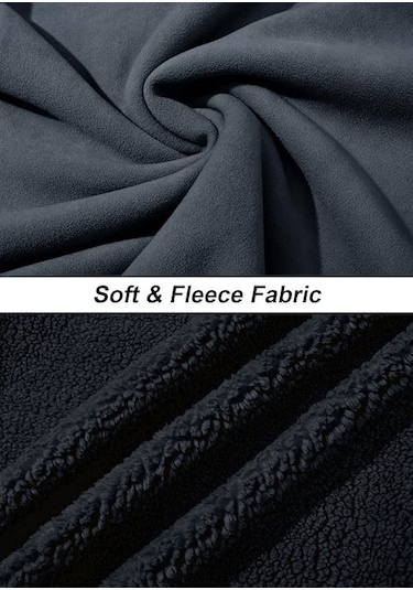 Oversize Peluş Sweatshirt Erkek Polar Sweatshirt Erkek Sweatshirt Oversıze-peluss Siyah