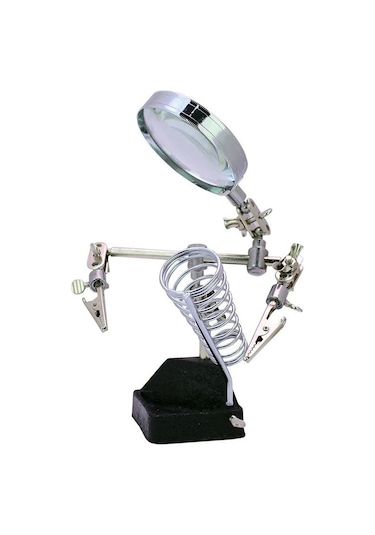 Powermaster PM-7194 3 Konumlu Büyüteç Havya Standı