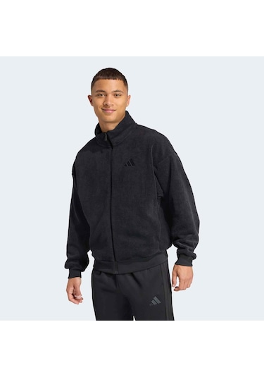 Adidas Future Icons Erkek Siyah Polar Ceket Jw7118 Siyah