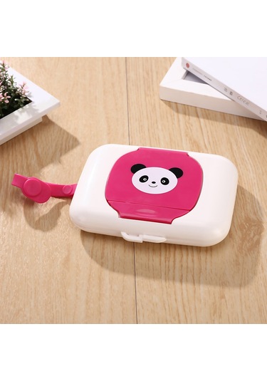 Geekyou Baby Bebek Islak Mendil Kutusu Taşınabilir Dışarı Çıkışlar İçin Yeni Tasarım Yumuşak Materyal Havuz Aktivitesi Esyası Mavi