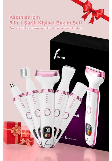 Veryfit Rf-3028a Epilatör 5 İn 1 Arada Epilasyon Cihazı - Şarjlı