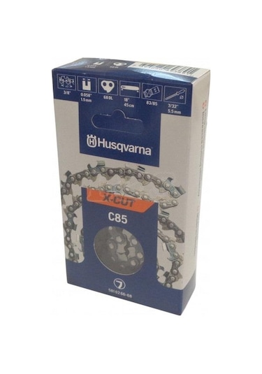 Husqvarna 3/8 42 Diş Zincir 1.5Mm Köşeli C85 Yeni Model İsveç