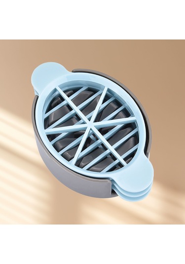 Shineyee Plastik Yumurta Kesici, Mükemmel Dilimler, Çeşitli Meyve Ve Sebzeler İçin Uygun, Kolay Temizlenir, Kompakt Tasarım Diğer