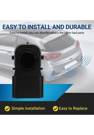 Hyundai Kia Parktronic Siyah İçin Araç Geri Vites Radarı Park Sensörü