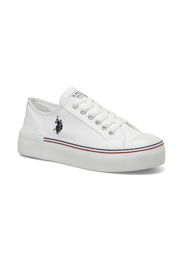 U.s. Polo Assn. Penelope P 4fx Beyaz Kadın Sneaker 000000000101532537 Beyaz