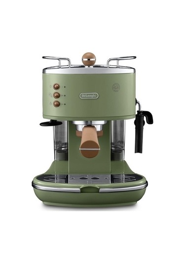 Delonghi ECOV311.GR Icona Vintage Serisi Espresso ve Cappuccino Makinesi + Paket Kahve