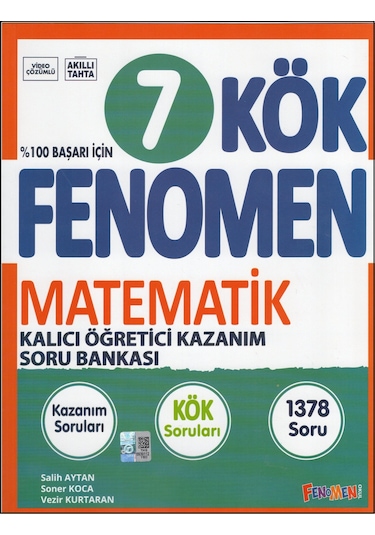 Fenomen 7.sınıf Kök Matematik Soru Bankası