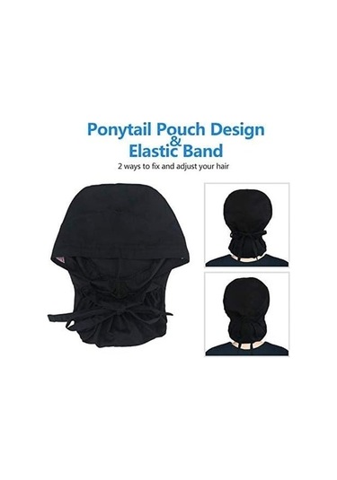 Trendooze Ayarlanabilir Düğmeli Şapka, Pamuklu Çalışma Kapağı, Ter Bandı Ve Kravat Arka Şapka