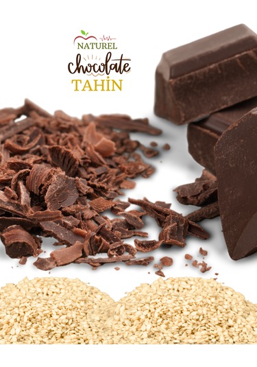 Naturel Çikolatalı Çiğ Susam Tahini 550 X 2 Adet