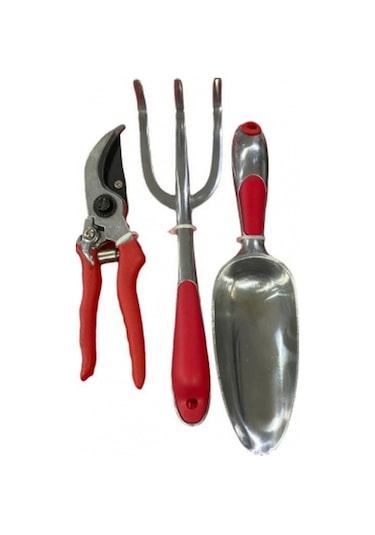 Max Garden 820298 Budama Makası Çapa Ve Kürek Seti