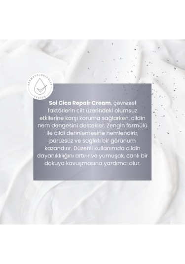 Soi Cica Onarıcı ve Nemlendirici Cilt Bakım Kremi 50 ML﻿﻿
