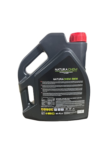 Naturachem 5W-30 Yüksek Performanslı Motor Yağı 4 L