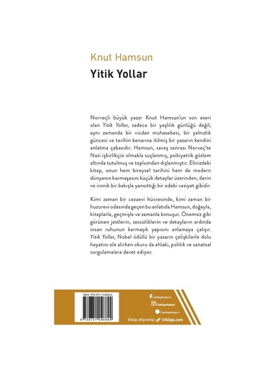Yitik Yollar - Livaneli Kitaplığı