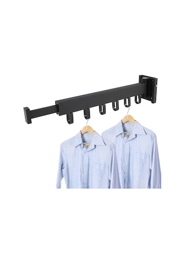 Ganzhoushop Giysi Kurutma Rafı Duvara Monte Katlanabilir Kurutma Makinesi Hattı Kurutma Askısı İç Mekan Dış Mekan Vea Çok Renkli