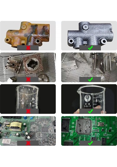 Jialan 500ml Ultrasonik Temizleyici Çift Frekanslı Titreşim